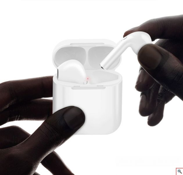 Ασύρματα Ακουστικά Bluetooth που Παίζουν Ταυτόχρονα με Μικρόφωνο - Handsfree Earphones χωρίς Καλώδιο airpods iphone χωρις καλωδια αθλητικα τρεξιμο σκι snowboard