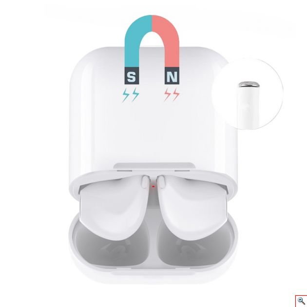 Ασύρματα Ακουστικά Bluetooth που Παίζουν Ταυτόχρονα με Μικρόφωνο - Handsfree Earphones χωρίς Καλώδιο airpods iphone χωρις καλωδια αθλητικα τρεξιμο σκι snowboard