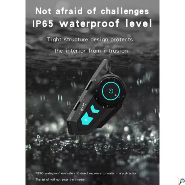 Ακουστικό για Κράνος Μηχανής Wireless Earphone Bluetooth 5.2