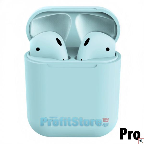 inPods Pro Ασύρματα Ακουστικά Αφής Bluetooth 5.0 In-Ear Detection Earphones με Θήκη Φόρτισης, Αυτόματη Σύνδεση Pop-up στο Κινητό - Γαλάζια