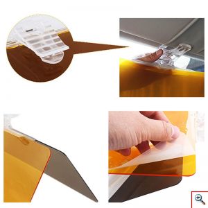 Αλεξήλιο - Σκιάδιο Αυτοκινήτου Ημέρας & Νύχτας - HD Vision Visor