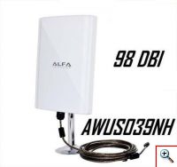 High Power Ασύρματος Προσαρμογέας Δικτύου USB Wi-Fi Alfa Network