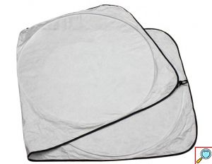 Αναδιπλούμενη Εσωτερική Ηλιοπροστασία Αυτοκινήτου Universal 150x70cm