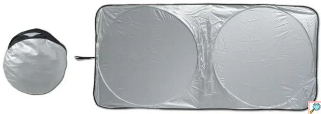 Αναδιπλούμενη Εσωτερική Ηλιοπροστασία Αυτοκινήτου Universal 150x70cm