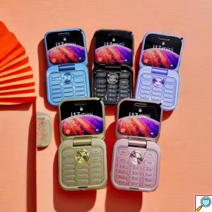 Αναδιπλούμενο Κινητό Τηλέφωνο i17 Pro με 2 Κάρτες Sim, Bluetooth & Κάμερα 0.08MP