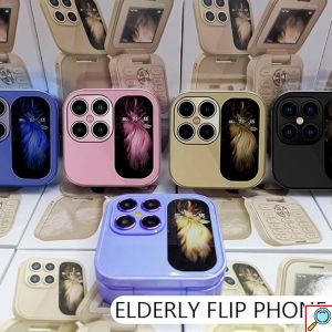 Αναδιπλούμενο Κινητό Τηλέφωνο i17 Pro με 2 Κάρτες Sim, Bluetooth & Κάμερα 0.08MP