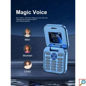 Αναδιπλούμενο Κινητό Τηλέφωνο i17 Pro με 2 Κάρτες Sim, Bluetooth & Κάμερα 0.08MP