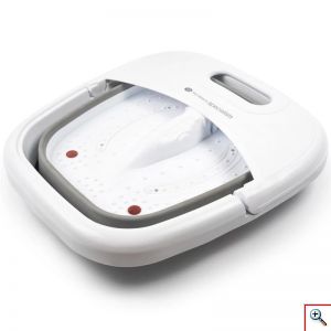 Αναδιπλούμενο, Θερμαινόμενο Ποδόλουτρο, 500W, με Λαβή Μεταφοράς, Συσκευή Καθαρισμού & Μασάζ για τα Πόδια Πτυσσόμενη RZ-71