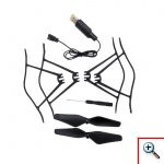 Andowl® Drone με Πτυσσόμενους Βραχίονες, Γυροσκόπιο 6 Αξόνων, Κάμερα 4Κ (UHD), Τηλεχειριστήριο & Συνδεσιμότητα με Κινητά - Τάμπλετ 2.4Hz Q718