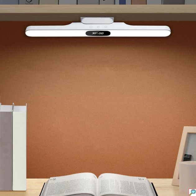 Andowl Επαναφορτιζόμενο LED Φωτιστικό για Ντουλάπες με Μπαταρία, Φωτοκύτταρο και Αυτοκόλλητο Τοποθέτησης - Λευκό