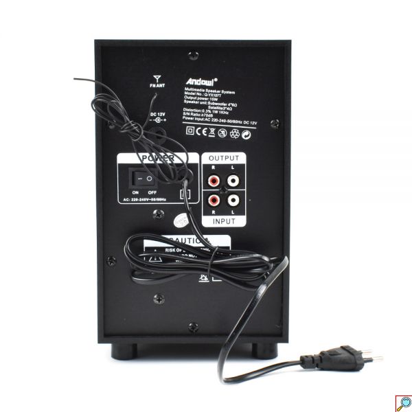 Ηχεία Υπολογιστή 2.1 1000W PMPO με Bluetooth - USB - MicroSD & Τηλεχειριστήριο