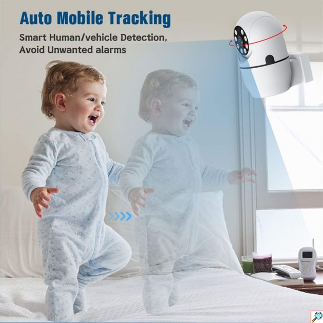 Andowl IP Κάμερα Παρακολούθησης Wi-Fi 1080p Full HD με Αμφίδρομη Επικοινωνία 