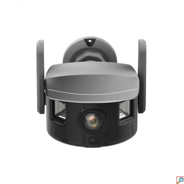 IP Κάμερα Παρακολούθησης Εξωτερικού Χώρου Wi-Fi 1080p Full HD Αδιάβροχη σε Μαύρο Χρώμα Andowl