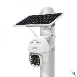Ασύρματη Ηλιακή IP Κάμερα Ασφαλείας WiFi 5.0MP 1080p Andowl Q-S33