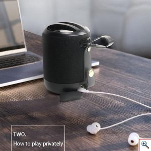 Andowl® Ασύρματο Φορητό Drum Kit με 3D Σωματοαισθητική Τεχνολογία & Bluetooth Ηχείο