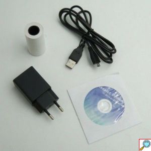 Andowl Θερμικός Εκτυπωτής Bluetooth & USB 58mm Ασύρματος Επαναφορτιζόμενος POS