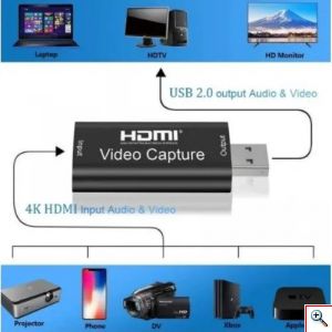 Andowl HDMI σε USB-A Video Capture 4K Ultra Q-H165