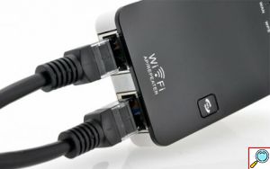 Andowl WiFi Extender Single Band 2.4GHz 300Mbps με 2 Θύρες Ethernet