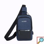 Ανδρικό Τσαντάκι Ώμου με Πολλαπλές Θήκες 27x16cm 