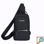 Ανδρικό Τσαντάκι Ώμου με Πολλαπλές Θήκες 27x16cm 