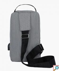 Ανδρικό Τσαντάκι Ώμου με Πολλαπλές Θήκες 27x16cm 