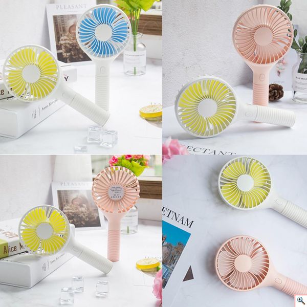 Μίνι USB Επαναφορτιζόμενος Φορητός Ανεμιστήρας - Mini Rechargeable USB Handy Fan 