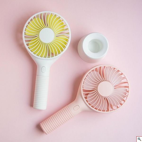 Μίνι USB Επαναφορτιζόμενος Φορητός Ανεμιστήρας - Mini Rechargeable USB Handy Fan 