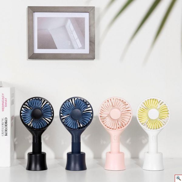 Μίνι USB Επαναφορτιζόμενος Φορητός Ανεμιστήρας - Mini Rechargeable USB Handy Fan 