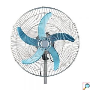 Ανεμιστήρας Δαπέδου 60W με Ρυθμιζόμενες Ταχύτητες, Περιστροφή 360° και Ορθοστάτη 18”