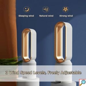 Ανεμιστήρας Πύργος Χωρίς Πτερύγια 51cm με Τηλεχειριστήριο