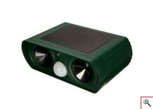 Ηλιακό Απωθητικό Υπερήχων Εξωτερικού Χώρου Για Τρωκτικά, Σκυλιά, Γάτες - Solar Ultrasonic Animal Repeller