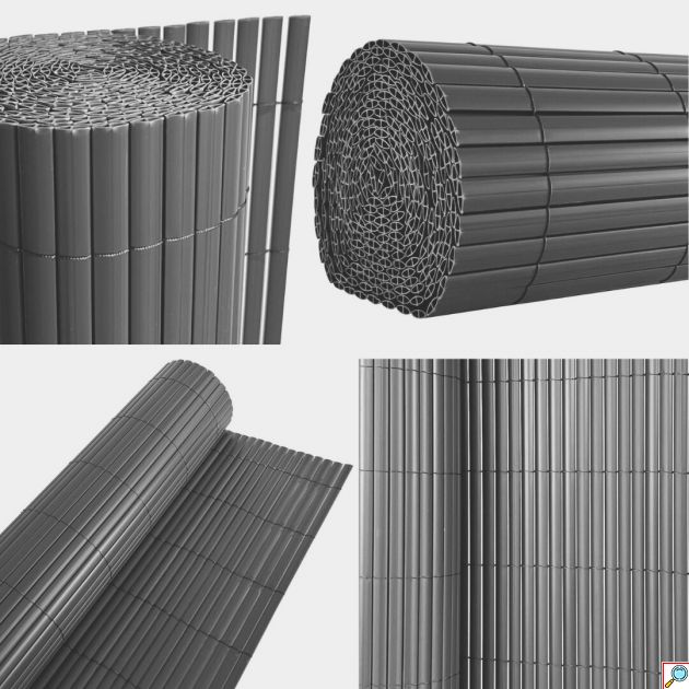 Ανθεκτικός PVC Φράχτης Κήπου 100x300 cm