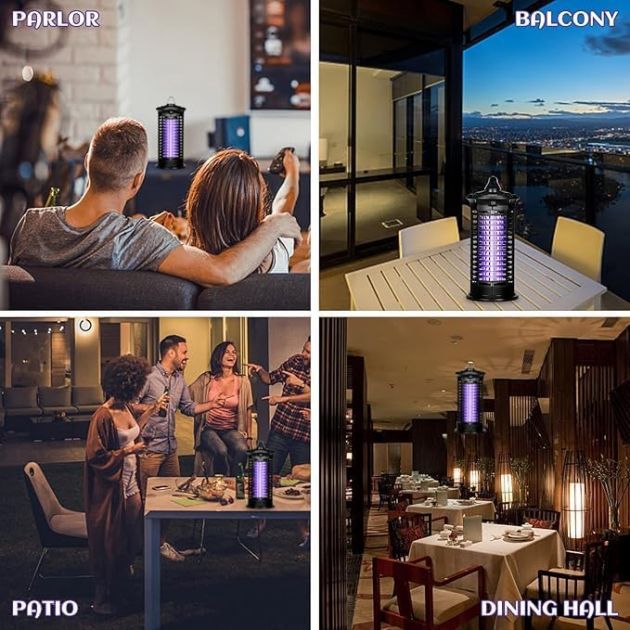 Αντικουνουπική Λάμπα UV με USB – Αθόρυβη & Ασφαλής για Όλους τους Χώρους - Arrango