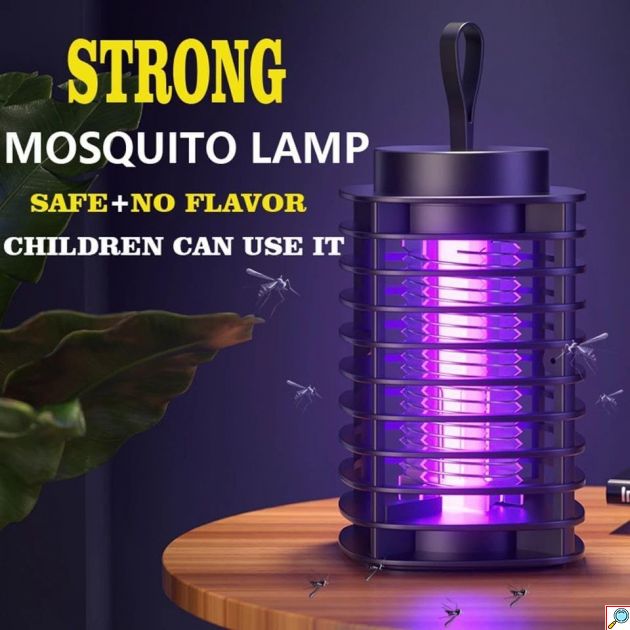 Αντικουνουπική Λάμπα UV με USB – Αθόρυβη & Ασφαλής για Όλους τους Χώρους - Arrango