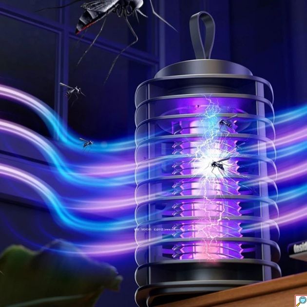 Αντικουνουπική Λάμπα UV με USB – Αθόρυβη & Ασφαλής για Όλους τους Χώρους - Arrango