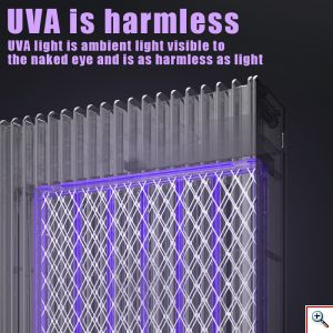 Νέας Γενιάς Φορητό Ηλεκτρικό Εντομοκτόνο με Μπαταρία Επαναφορτιζόμενη Επιτοίχιος & Επιτραπέζιος έως 30τμ Μωβ UV LED - Εξολοθρευτής Κουνουπιών - Εντόμων USB Led Light Mosquito Killer Pest