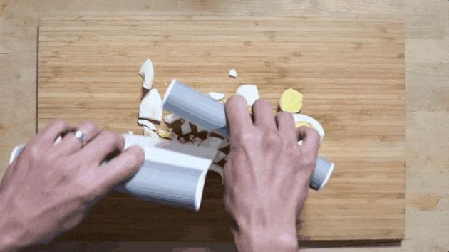 Αντιολισθητική Επιφάνεια Κοπής & Μεταφοράς Τροφίμων 3.2x12x18cm – ScooperDuper™ 