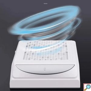 Απορροφητήρας Σκόνης Νυχιών 100W με Αποσπώμενο Φίλτρο & Θύρα USB