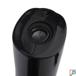 Andowl Ultrasonic Συσκευή Υπέρηχων Απώθησης & Εκπαίδευσης Ζώων Dog Repeller Barking Attack Animal Protecton-Black