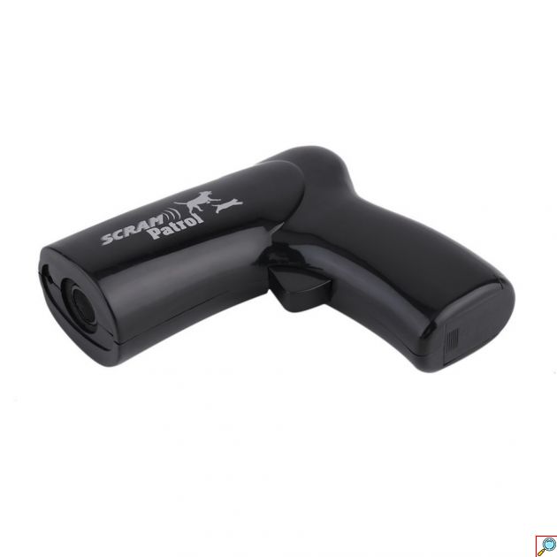 Andowl Ultrasonic Συσκευή Υπέρηχων Απώθησης & Εκπαίδευσης Ζώων Dog Repeller Barking Attack Animal Protecton-Black