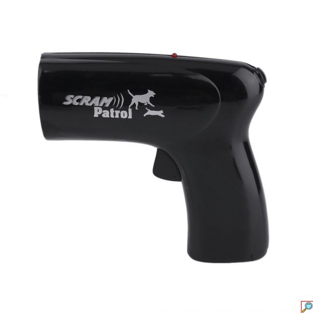 Andowl Ultrasonic Συσκευή Υπέρηχων Απώθησης & Εκπαίδευσης Ζώων Dog Repeller Barking Attack Animal Protecton-Black