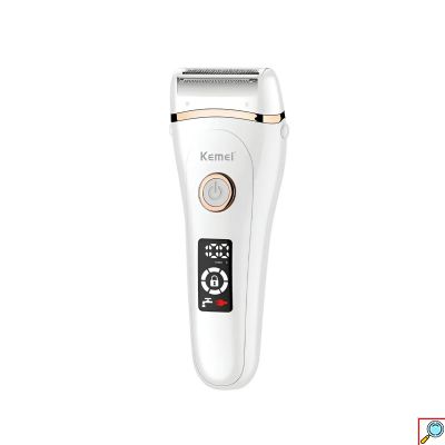 Αποτριχωτική Μηχανή 4 σε 1 Kemei Λευκή – Πρόσωπο & Σώμα