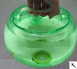 Υγραντήρας Υπερήχων Κρύου Ατμού 4,0L - Cool Mist Ultrasonic Air Humidifier OEM T-271