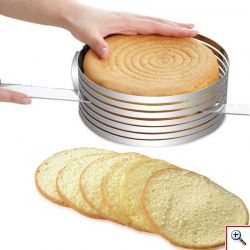 Τσέρκι για Παντεσπάνι 23-30cm - Cake Layered Device 