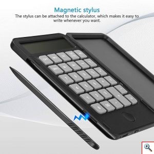 Αριθμομηχανή και Ψηφιακό Σημειωματάριο 6,5″ LCD 2 σε 1 Επαναφορτιζόμενο