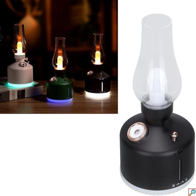 ARlight Επιτραπέζιο Διακοσμητικό Φωτιστικό σε Μαύρο Χρώμα