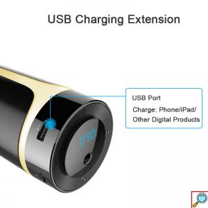 Αρωματικός Υγραντήρας Αυτοκινήτου με Ηχείο - Bluetooth - Handsfree & LED - Car Diffuser Humidifier Aromatotherapy