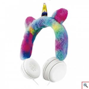 ARRANGO® Ενσύρματα Αναδιπλούμενα Παιδικά Ακουστικά On Ear με Ενσωματωμένο Μικρόφωνο Unicorn σε Διάφορα Χρώματα