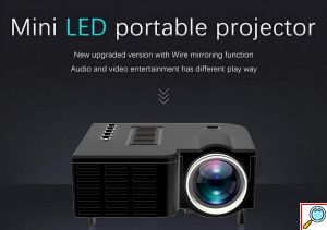Arrango Mini Φορητός LED Προτζέκτορας - Προβολέας FULL HD 1080p