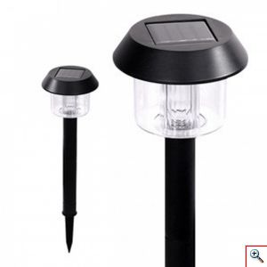 ARRANGO® Σετ 4x Αδιάβροχο Επιδαπέδιο Ηλιακό LED Φωτιστικό - Πάσσαλος Κήπου Inox